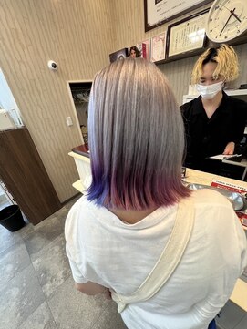 ヘアーメイク フィール ルア(FEEL Lua) ユニコーンインナーカラー