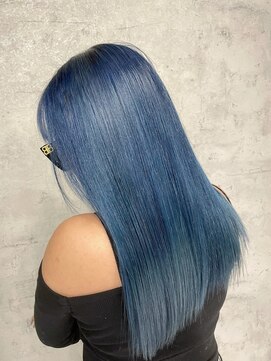 ヘアーアトリエ ラフェル(hair atelier Rafel) ネイビーブルー