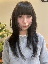 ナループロア ルームー(Nalu pu loa ROOMOO)&nbsp;ハッシュカット/レイヤーカット/ロングウルフ