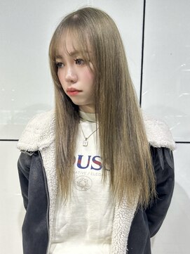 ヘアーアンドメイク ビス(HAIR&MAKE bis) 透明感抜群!オリーブグレージュ♪【唐木彩華】