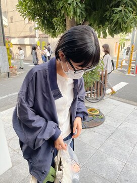 キーチェ 梅田中崎町(keych) ワイドバング/ショートボブ中崎町/梅田駅］