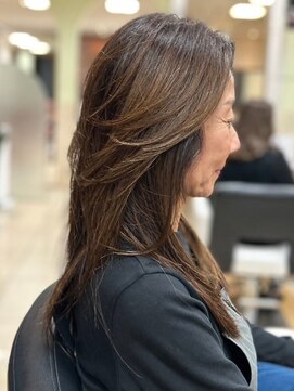 ヘアークリアー 蕨 さりげオシャレ♪イヤリングカラー+ゆるパ