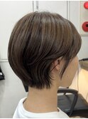 似合わせ丸みくびれショートカット!