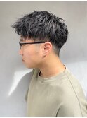 ツイストパーマ/メンズパーマ/刈り上げ/メンズカット