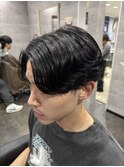 滋賀/南草津/メンズ美容室/波巻きツイストスパイラルパーマ