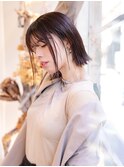 ■タンバルモリ/ウェットヘア/モード/切りっぱなしボブ/元町14-3
