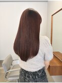 20代30代40代 暖色カラー/くびれヘア/ピンクブラウン