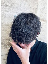 メンズギフト(men's GIFT) 波巻きツイストスパイラルツーブロック刈り上げマッシュ