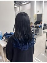 アライブ ハラジュク(ALIVE harajuku)&nbsp;ブリーチインナーバレイヤージュグラデーションカラー夕貴