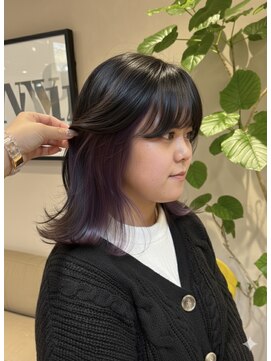 スリー(Three) 【ブリーチありインナーパープル】