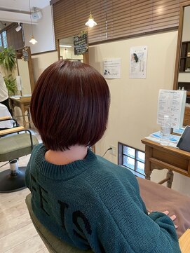 リアン(Lien) 柔らかい丸みのあるショートボブで大人女性に大人気♪