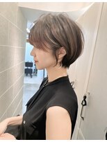 サンドパールス 仙台店(sand PALCE)&nbsp;髪質改善/大人ガーリー/似合わせカット/ショートボブ前髪/仙台