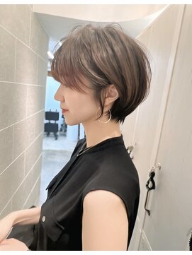 サンドパールス 仙台店(sand PALCE) 髪質改善/大人ガーリー/似合わせカット/ショートボブ前髪/仙台