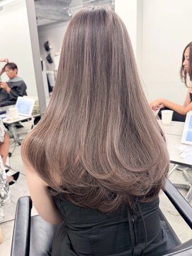 ジルブラン 土浦(JIL BLAN) ハイライトバレイヤージュダブルカラーケアブリーチ20代30代