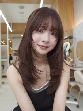 アフロートリノ(AFLOAT Leino) レイヤーカット/バタフライカット/ハッシュカット/前髪/銀座