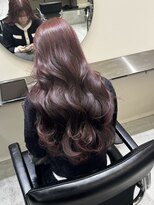 ローヴ 梅田(L'aube)&nbsp;髪質改善 スーパーロング ワンレングス レイヤー 韓国風巻き