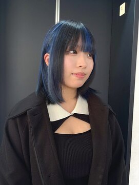 エル オオサカ 心斎橋店(L. OSAKA) ブルー×ブラック/デザインカラー