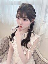 リルミー ミュエナ 大須 矢場町(Lilme myuena)&nbsp;ダークパープル/ナチュラルショート/ミルクブラウン/夏/名古屋