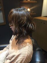 ヘアグッドカンパニー ハイペリオン(hair good company HYPERION)&nbsp;ジェリーボブ ナチュラルパーマスタイル