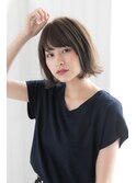 【加藤貴大】 30代40代に人気!小顔に見える外ハネボブ