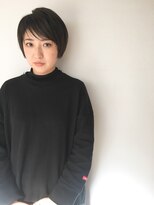 ザ ラボ アングゥ(The Labo ungu) カーキーグレージュ×マッシュショート