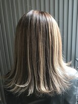 ラ ブーケ 御器所店(La Bouquet)&nbsp;3Dカラー＋ハイライトグラデーション