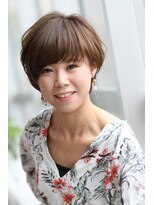 キッカ 朝日ヶ丘(CHICCA) お手入れ簡単ショートボブ