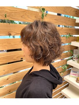 ピッカヘアーデザイン(PICKA hair-design) ショートにパーマ☆