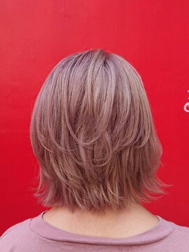 ヘアアンドメイク ゼン ヨコハマ(Hair&Make ZEN YOKOHAMA) パール系アッシュピンクカラー