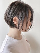 モリオフロムロンドン 原宿本店(morio from London) 【morio原宿】小顔顎ラインボブ　外国人風透明感カラー