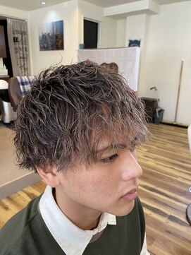 スウェル 船橋店(Swell) メンズツイストパーマスパイラルパーマフェード[船橋]