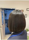 【麻布十番】前下がりミニボブ