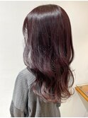 韓国風ディープバイオレット艶感カラー☆