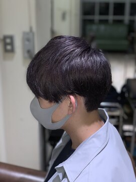 シェリー(cherie) マッシュ×暗めパープル