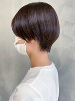 アルバム 渋谷パルコ(ALBUM) モーヴアッシュショート_グレージュカラーボブウルフ_ba350373