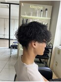 波巻きスパイラルパーマ 波巻きパーマ スパイラルパーマ