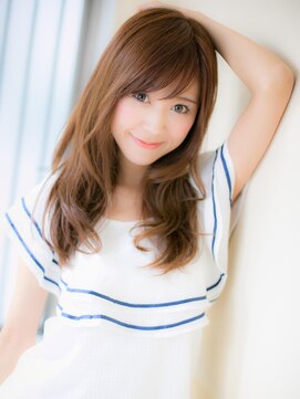 モッズヘア 福岡天神店 *mod's天神*…クロスパーマOK ルーズカールのスパイラルロング