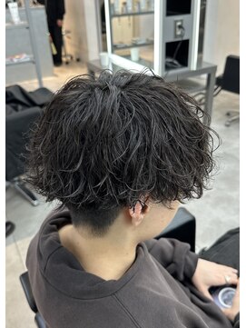 メンズフィール 東梅田店(MENS FEEL) 波巻きスパイラルパーマ40%