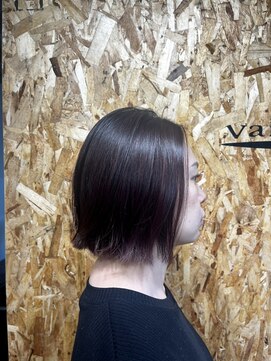 ヴァンガード(Vanguard) 育てる髪質改善カラーエステ髪質改善カラーエステ/外はねボブ