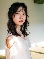 キューブ(HAIR MAKE Cube)&nbsp;無造作セミロングヘア