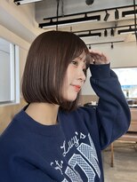 サンド 鹿児島中央(sand) @sei___sand切りっぱなしボブ/ショート/鹿児島中央駅