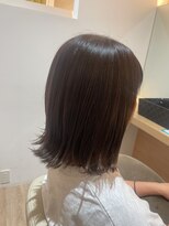 クララ ジャパン みらい平店(CLALA JAPAN)&nbsp;ブリーチなし。透明感のあるアッシュカラー