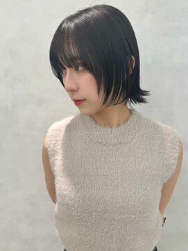 アッシュ 中野店(Ash) イメチェン/似合わせカット/フルバング/レッドブラウン/中野