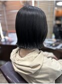 ミニボブ髪質改善