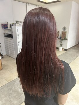 エミタス ヘア リゾート(EMITAS Hair Resort) サラツヤロング/アースカラー