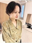 *滝田*似合わせハンサムショートカジュアルラフニュアンスパーマ