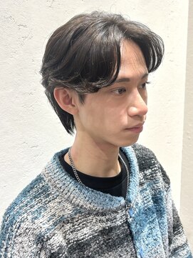 リサ グランシェ(RISA granche) メンズカット  フェザーパーマ ニュアンスパーマ  メンズパーマ