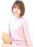 20代30代40代50代ボブルフネビージュ小顔ワンレンショート