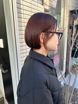 ゴーズゴードットビー 吉祥寺(go s go .b)&nbsp;ミニボブ/ぱつっとボブ/切りっぱなし/吉祥寺/イルミナカラー