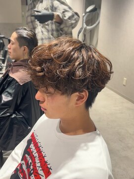 テクト バイアッシュ 吉祥寺店(Tect by Ash) 茶髪無造作シャドウパーマ